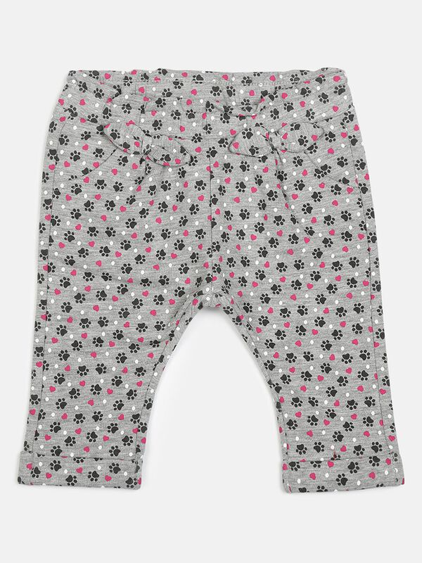 Fleece Long Trousers -All Over Print image number 0